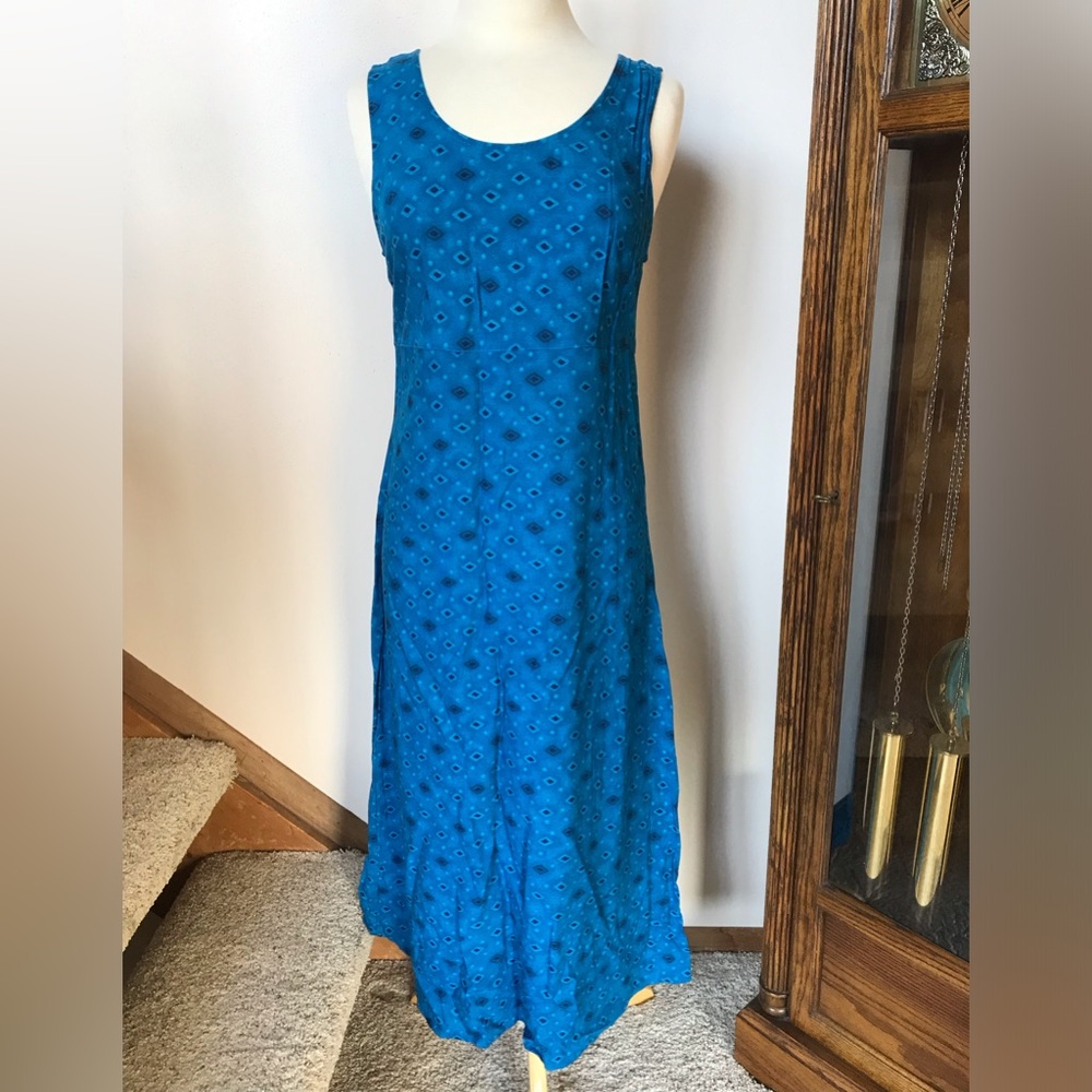 Sundress-blue, with or without jacket